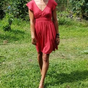 Pretty Roxy dress with fitted waistline